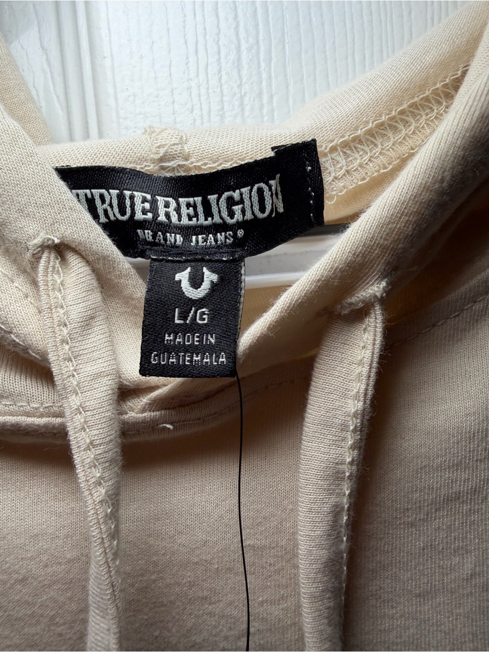 True Religion Sleeveless Hooded Shirt Large New With Tags - Picture 3 of 5